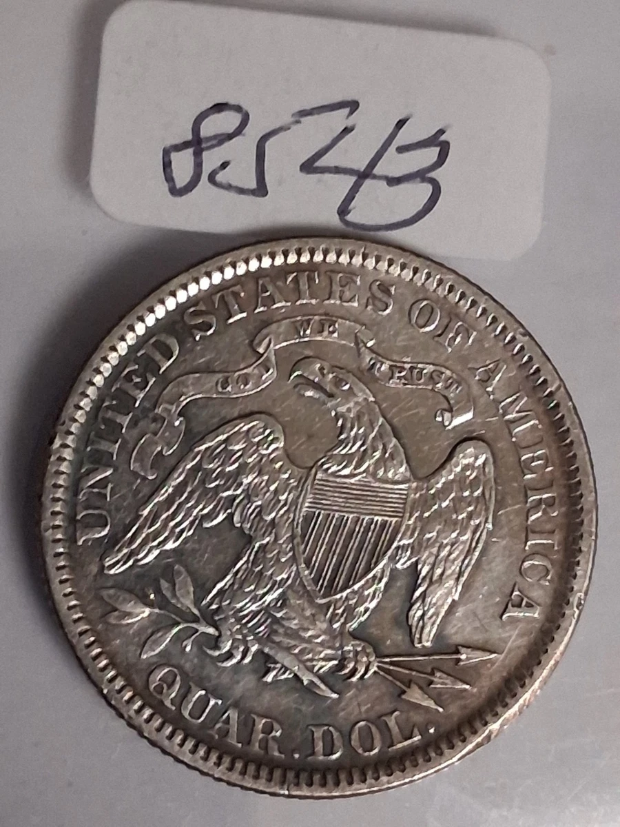 1891 Year Seated Liberty US Quarters (1838-1891) for sale | eBay