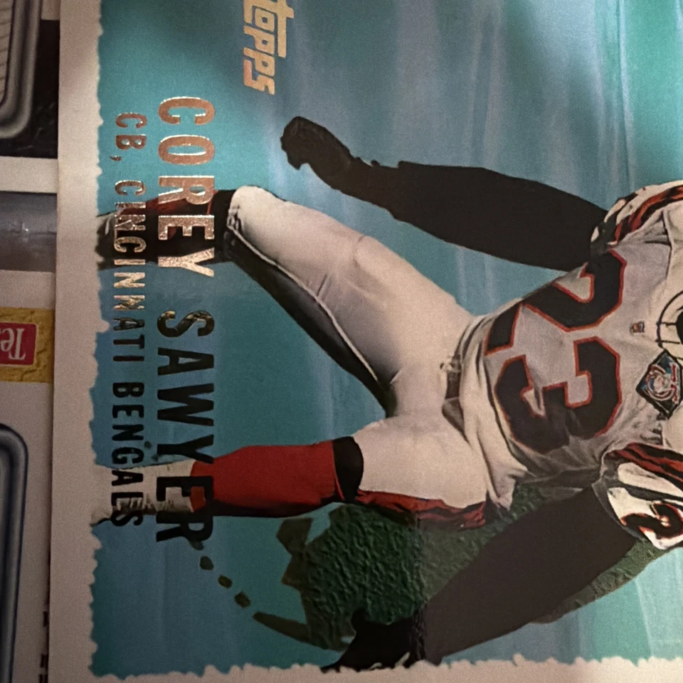 Corey Sawyer - 1995 Topps - Florida Hotbed Insert - Cincinnati Bengals - Image 3 of 4