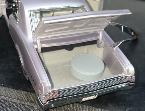 Danbury Mint 1965 Pontiac GTO Iris Mist New In Box With Title - Picture 8 of 11