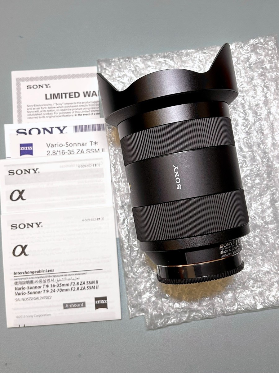 SONY 16-35mm F2.8 ZA SSM II SAL1635Z2 【公式通販】