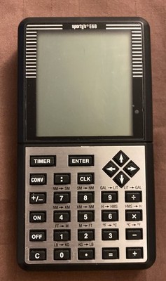 Sporty s E6B Electronic Flight Computer PARTS ONLY No Power 