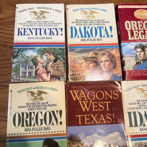 Lot 12 Wagons West Holt Series by Dana Fuller Ross Paperback Books - Imagen 2 de 5