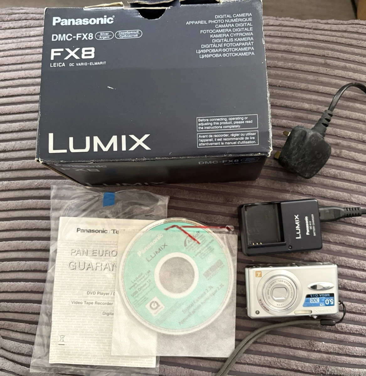Panasonic LUMIX DMC-FX8 Digital Cameras for sale | eBay