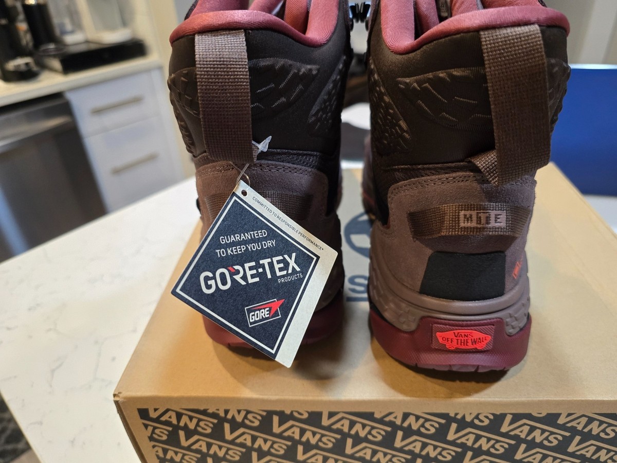 Size 11 - VANS Crestline GORE-TEX MTE Bitter Chocolate Brown for