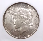 1928 "S" Peace SILVER Dollar $1 NGC MS63 #062 Unc BU Uncirculated ECC&C, Inc.