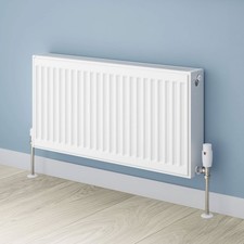 Flomasta Radiator Double Panel White Type 22 Top Grill (W)800 x (H)400mm