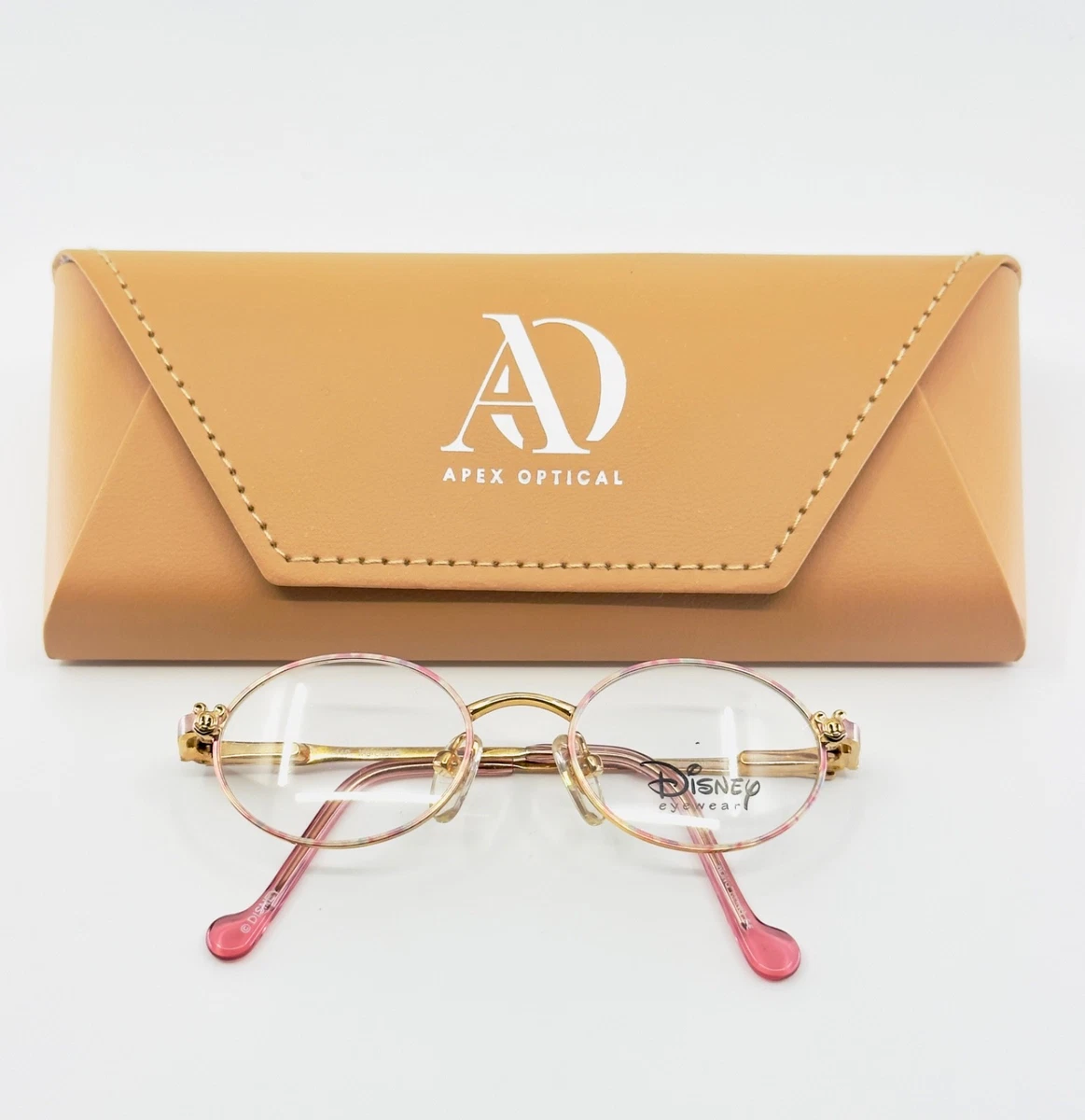 Gold Metal Eyeglass Frames 110 mm Temple for sale | eBay