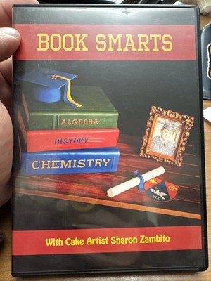 Book Smarts Graduation Cake Decorating How To Tutorial DVD Sharon Zambito