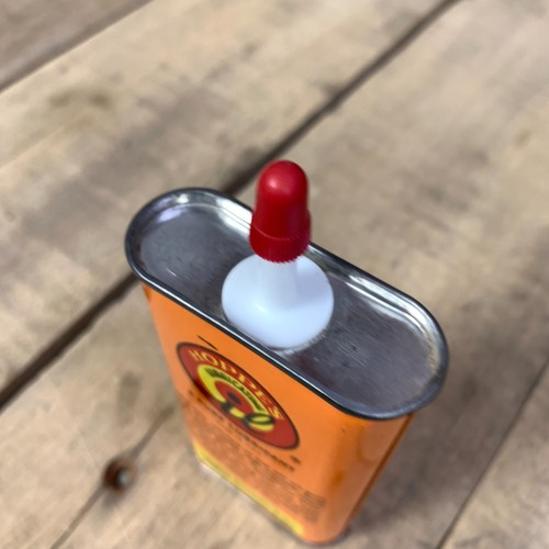 Lata de aceite lubricante Hoppe’s vintage 3 OZ Vacío - Imagen 4 de 7