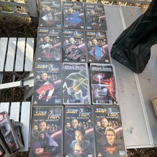 12 x Star Trek The Next Generation VHS bundle. Pal region. U and PG rating