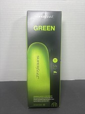 Superfeet GREEN High Arch Orthotic Insoles Size F Men's 11.5-13 Women's 12.5 
