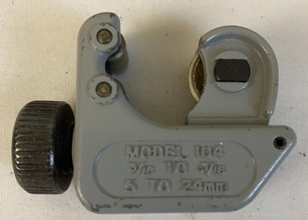 RIDGID No. 457 45° Flaring Tool Set w/ Bonus Tubing Cutter – Original Box & Manu