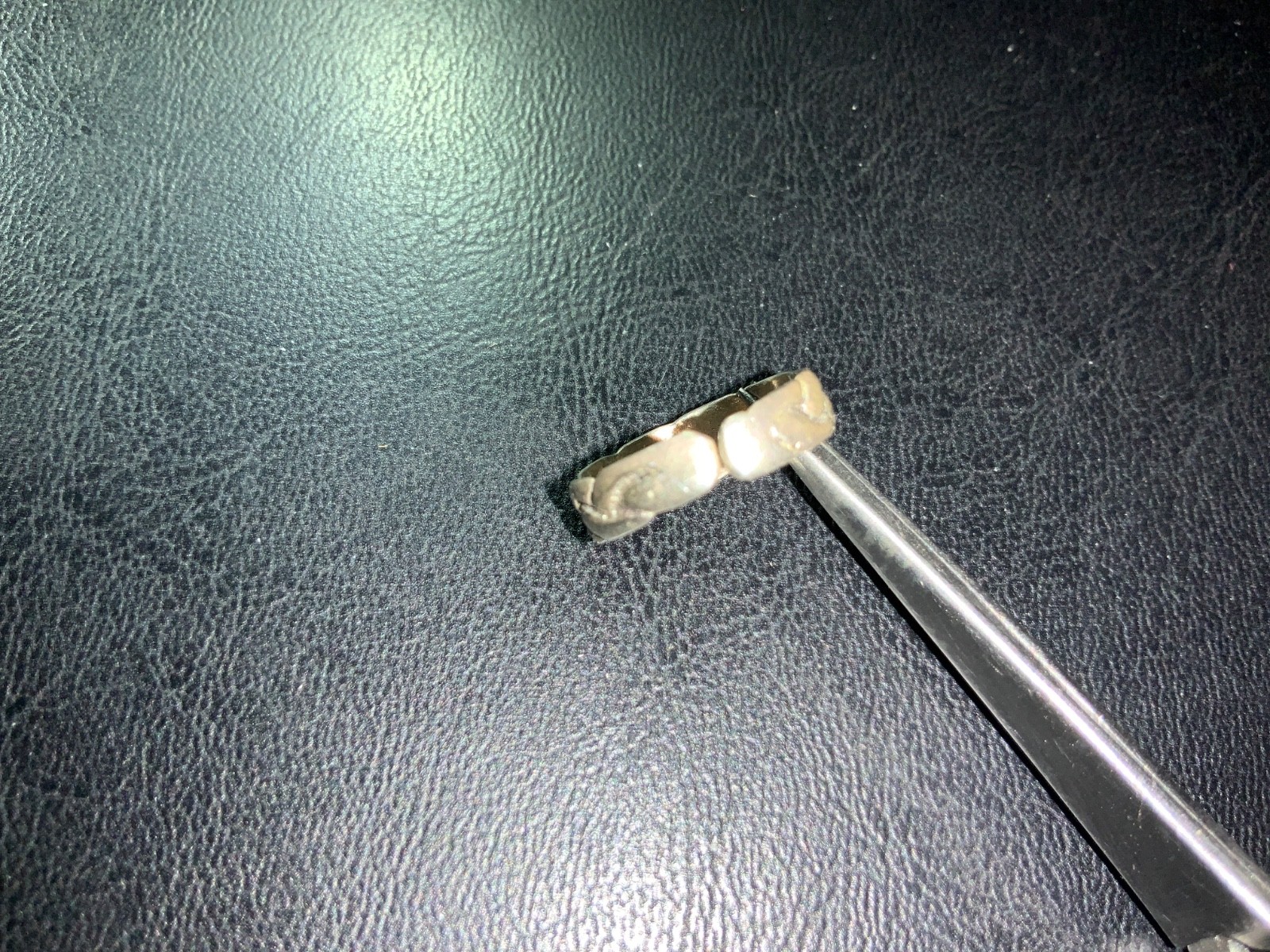 SOLID STERLING SILVER DESIGN TOE RING- .925 - SZ.… - image 4