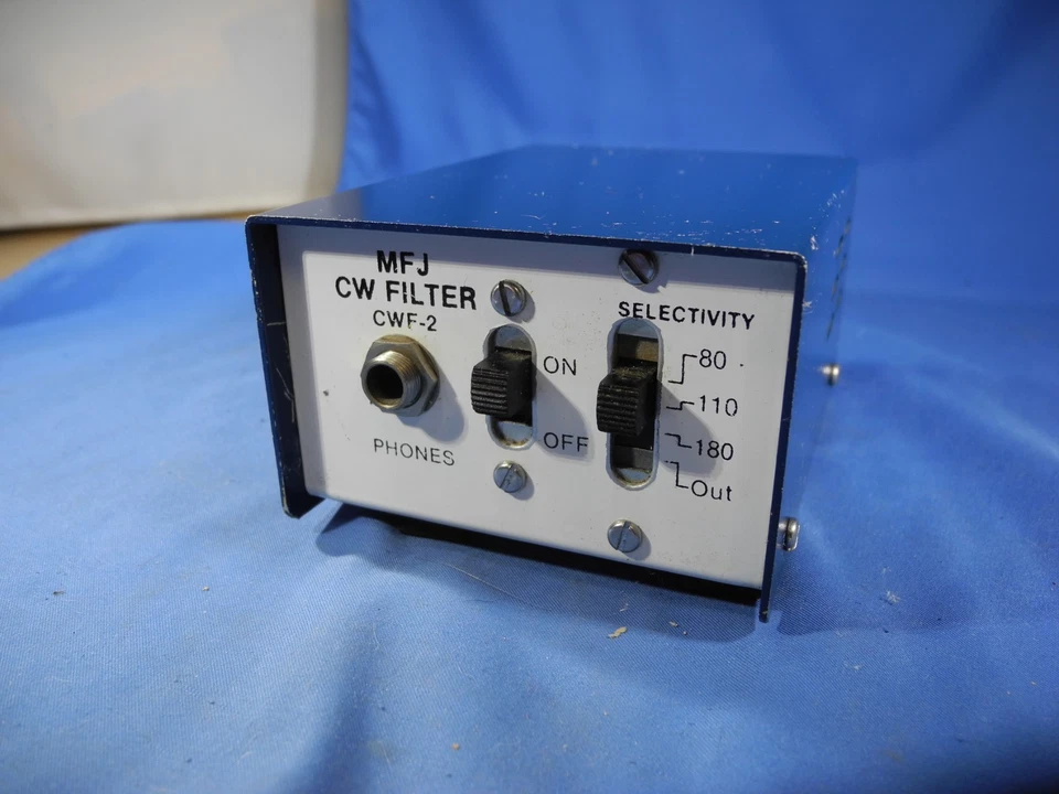 MFJ ELECTRONICS "CWF-2" CW AUDIO FILTER CW Filter QRP Ham Radio - Image 4 of 4