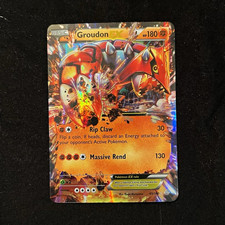 Groudon EX 85/160 Primal Clash Ultra Rare Holo Eng 180 HP on eBay