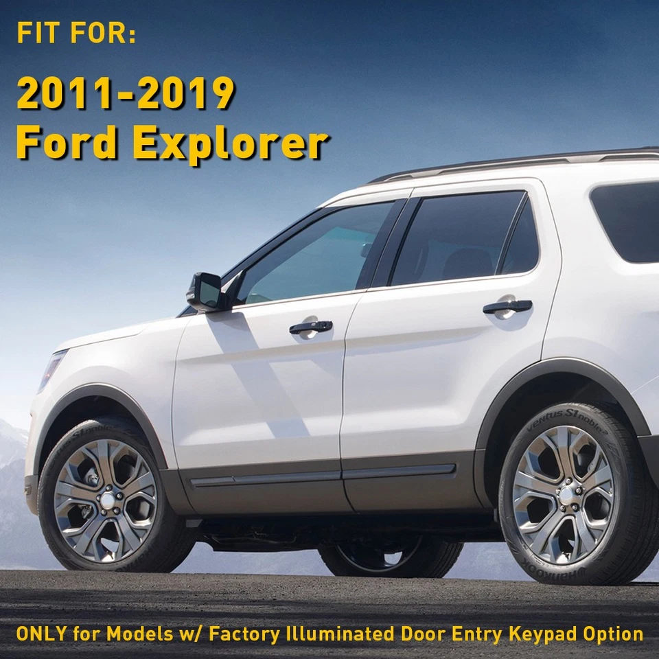 Отделка молдинг стойка клавиатура входная левая со стороны водителя для Ford Explorer 2011-19 годов выпуска - Изображение 4 из 4