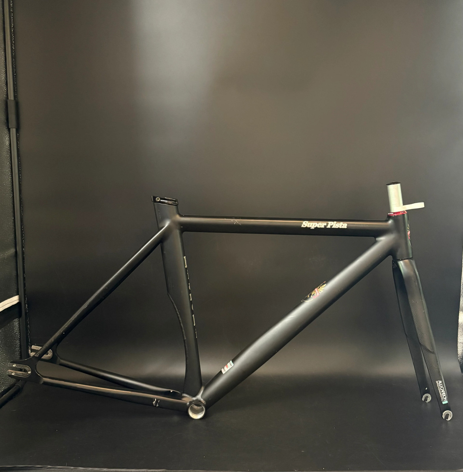 Bianchi Super Pista Frameset Black 49cm