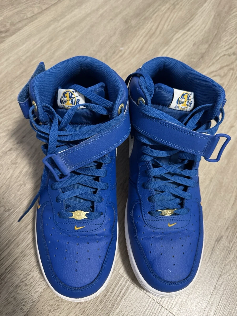Nike Air Force 1 '07 LV8 Mid 40th Anniversary - Blue Jay | eBay