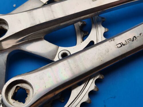 SHIMANO DURA ACE KURBELGARNITUR FC-7400 170 JH VIA JAPAN GUARNITURA BICI VINTAGE - Bild 14 von 24