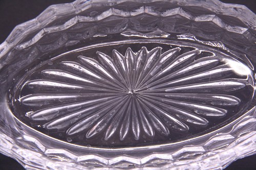 Fostoria American Canoe Relish piatto (chiaro - modello #2056) - Foto 8 di 8