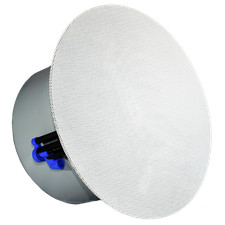 Weltron - 6.5" Frameless Ceiling 70V Speaker, White Single  WS-6032E 