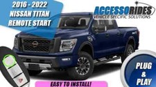 Fits 2016 - 2022 Nissan Titan Push Diesel Remote Start Plug And Play Starter