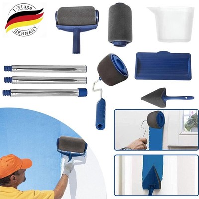 Paint Runner Pro Roller Pinselset DIY Painting Brushes Set Wall Handle Tools DHL