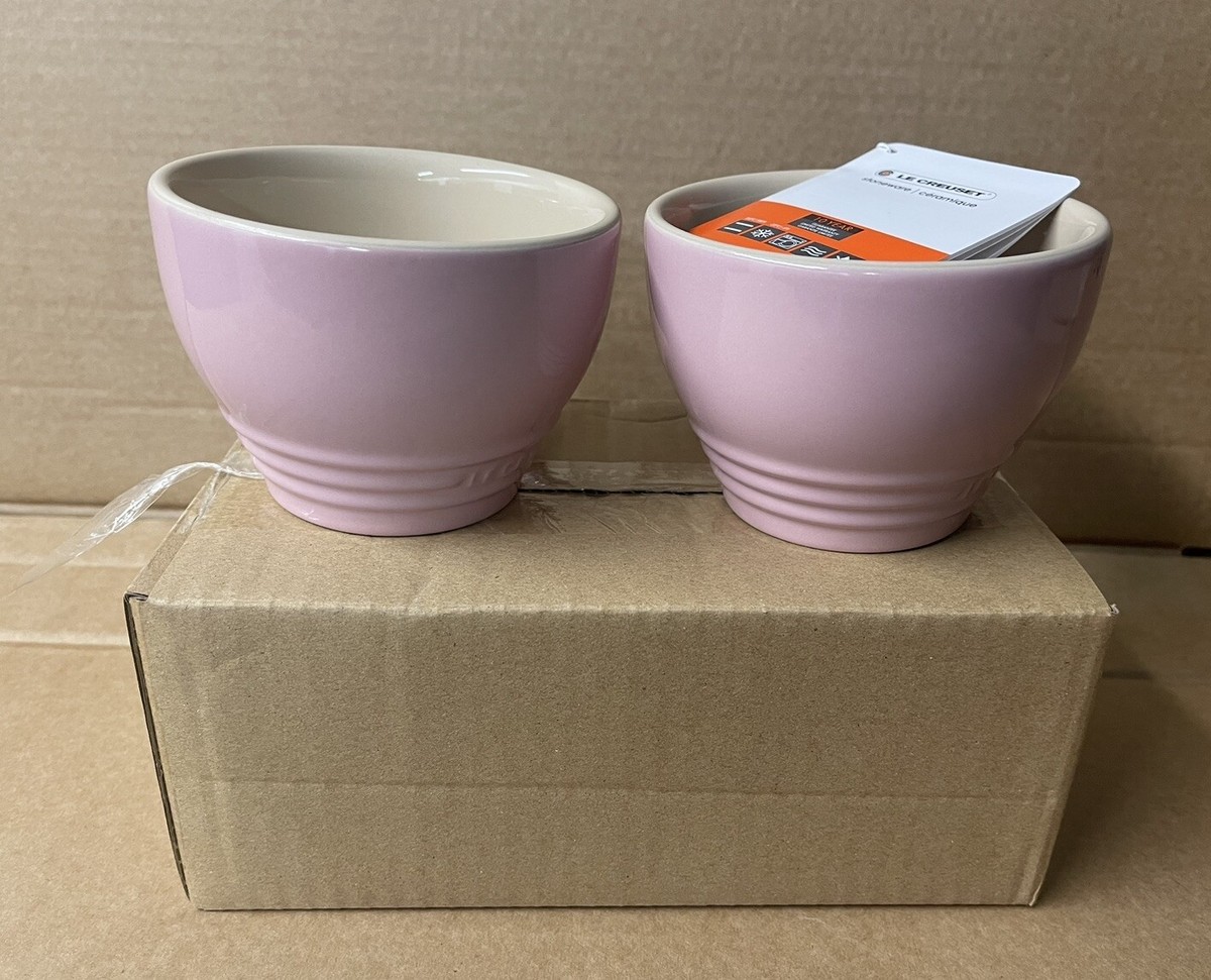 Le Creuset Stoneware Grand Mug - 400ml Chiffon Pink ( TWO MUGS