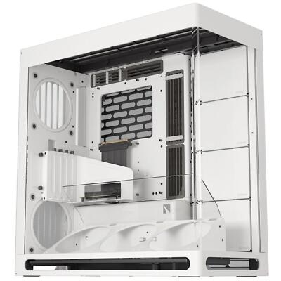 HAVN HS 420 VGPU PC-Gehäuse, Midi-Tower, E-ATX, Temp Glass, PCIe 5.0 Riser - Weiß