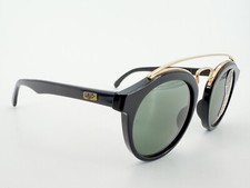 Authentic Vtg B L Ray Ban Gatsby Style 4 Sunglasses Black G15 Lens W0932 K318