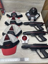 Vintage Worlds of Wonder Lazer Laser Tag Game Kit Lots Of Stuff - Please Read