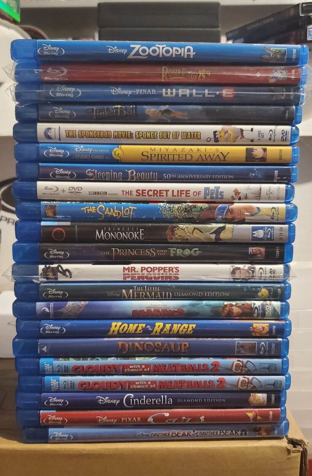 Disney DVD Blu-Ray