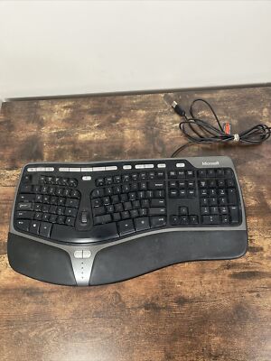 Microsoft Natural Ergonomic Keyboard 4000 V1.0 KU-0462 Wired USB