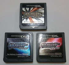 Pokemon Platinum Diamond Pearl set of 3 Nintendo DS JP games Cartridge only