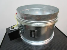 New 12" Electric Inline Intake Damper 98900139 Travis Industries MS10A Actuator