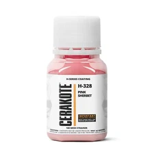 CERAKOTE® H-SERIES Oven Cure Coating with Part B H-328Pink Sherbet (4oz)