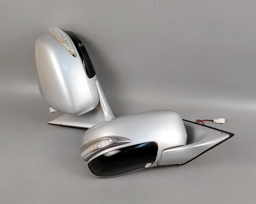 09-13 Nissan Fuga M37 Infiniti Y51 WHITE Power Folding Side Mirror Auto Flip