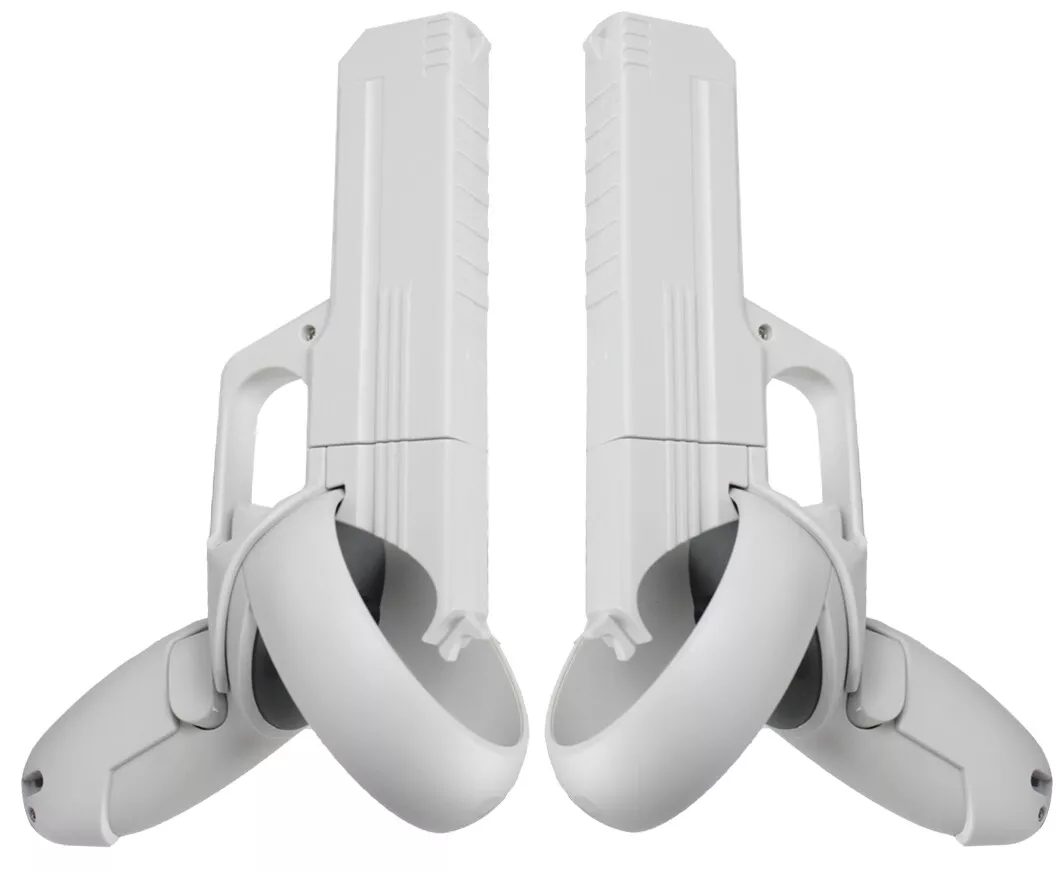 VR GameStock For Oculus Quest 2 Controllers Pistol Grips Enhanced