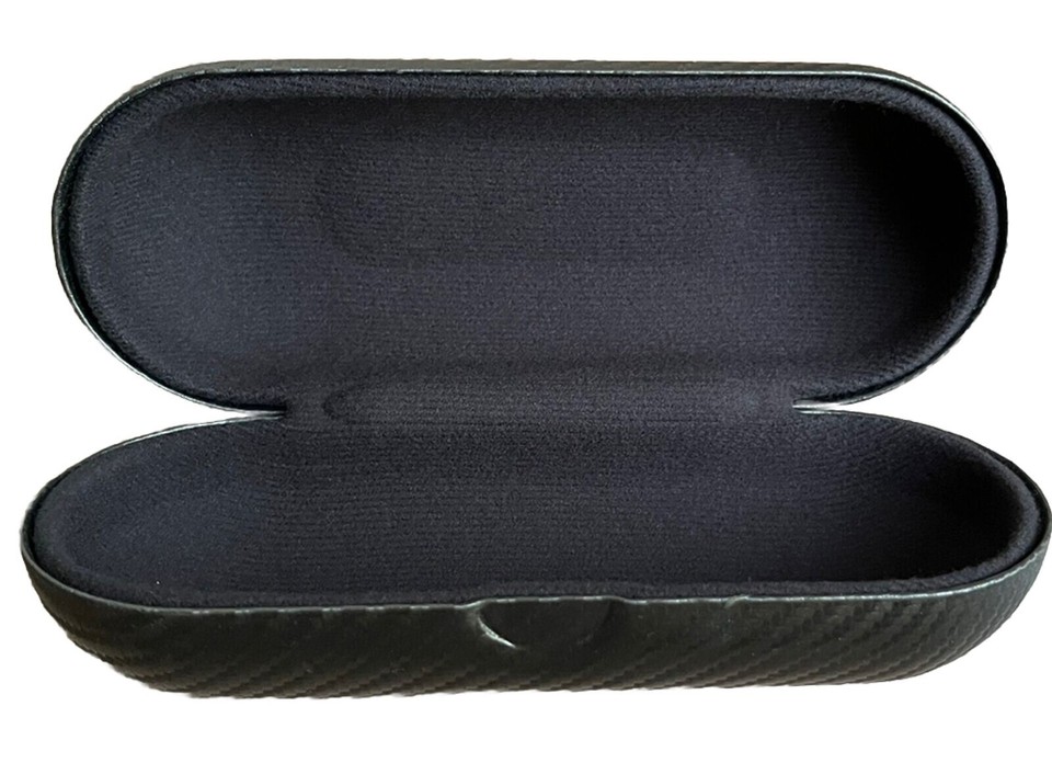 Oakley Carbon Fiber Silver Black Hard Sunglasses Case eBay