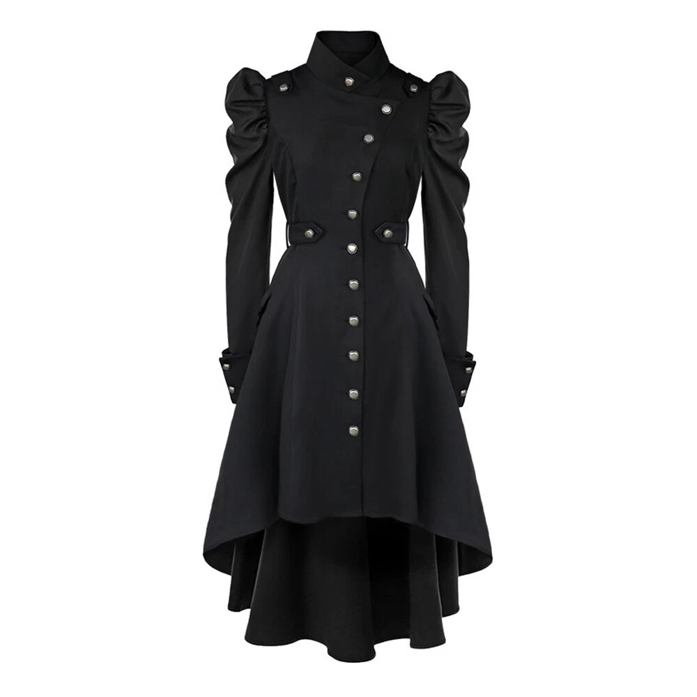 Coat hotsell dress black