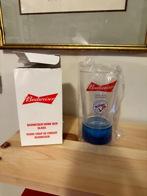 Budweiser Toronto Blue Jays Brand New Home Run Lightup Glass