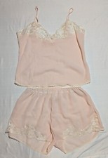 NWT Vintage Lingerie Nightime 2 Piece Set Light pink With Lace