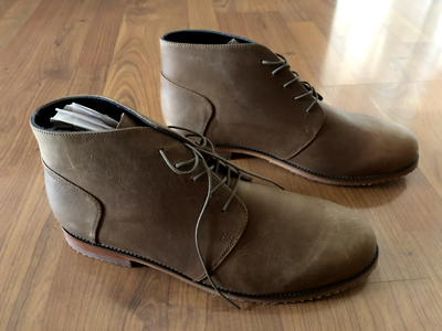 Nisolo Everyday Chukka Boot - Handmade Tobacco Leather Men display picture 2