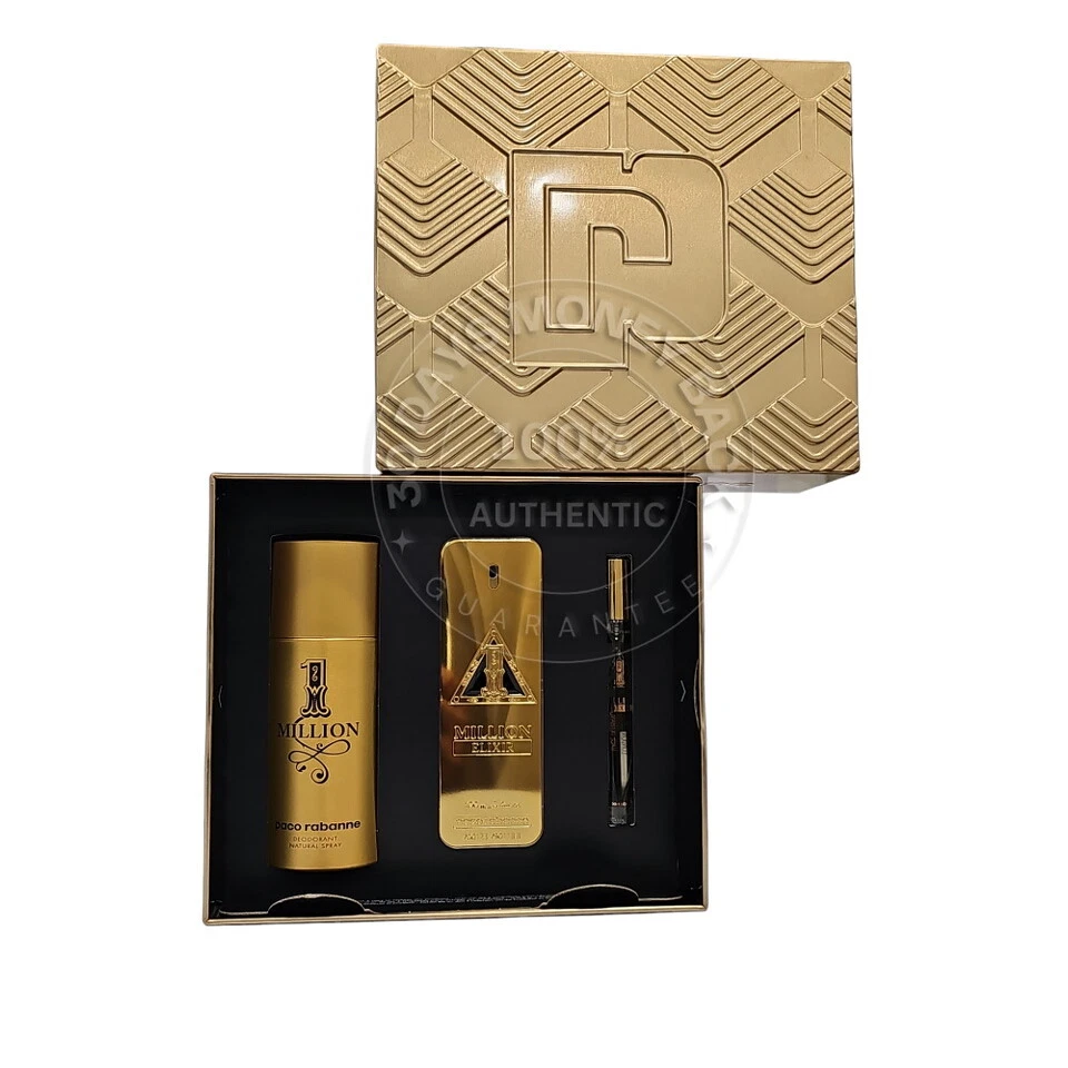 paco rabanne 1 million elixir gift set
