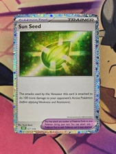Sun Seed 027/034 Trading Card Game Classic Holo