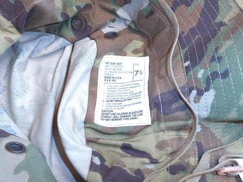 USGI OCP Scorpion Camo Hot Weather Ripstop Jungle Boonie Sun Hat Cap All Sizes - Picture 24 of 35