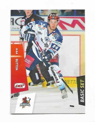 DEB Playercard 14-15 BASIC - Ryan Button - Iserlohn Roosters #094 - Wolfsburg