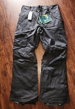 MEN'S BOULDER GEAR CARGO SKI SNOWBOARD PANTS WATERPROOF BREATHE SHELL FABRIC IN