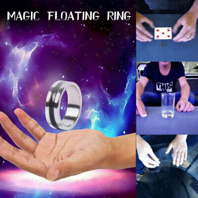 Magic Ring Tricks Play Ball Floating Effect of Invisible Magic Props AU RR