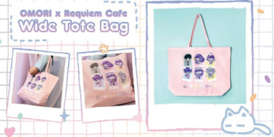 OMORI X Requiem cafe collab  Exclusive Totebag